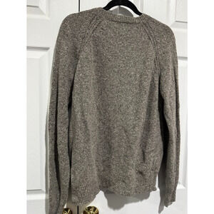 J.Crew Marled Brown Knit Sweater XL Crewneck